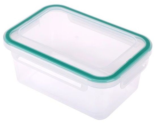 Pojemnik do żywności 1000 ml 1,0 l VERDE szczelny z uszczelką 4 klipsy zdjęcie 2