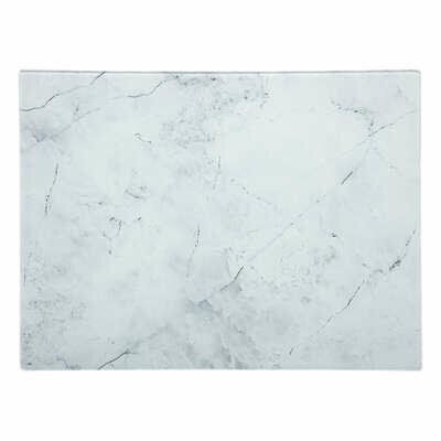 Deska do krojenia szklana white marble zdjęcie 1