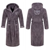 SZLAFROK Z KAPTUREM L CIEPŁY GRUBY męski L super jakość