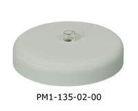 Podsufitka metalowa 1 otwór 135mm kolor biały