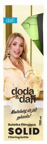 DAFI SOLID Butelka filtrująca wodę z wkładem filtr DODA Pistachio 0,7 na Arena.pl