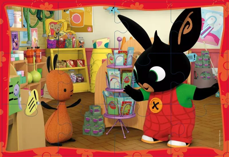 Puzzle 2x12 elementów. Bing. W szkole zdjęcie 2