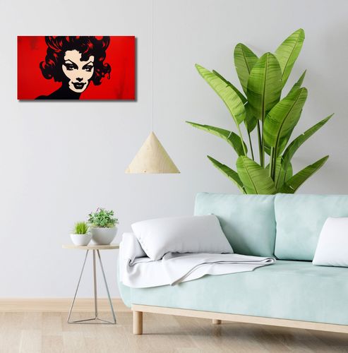 Obraz 60x30cm Czerwona Diablica na Arena.pl