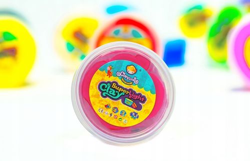 MAGICZNA PLASTELINA MASA PLASTYCZNA PIANKOLINA 18 sztuk +Nożyk na Arena.pl