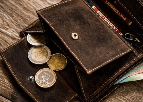 portfel męski z retro skóry nubukowej - peterson na Arena.pl