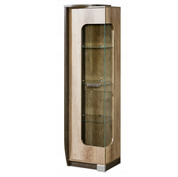 Nowoczesna Witryna Lewa 50 cm Dąb Canyon + Arusha ROMEK DL