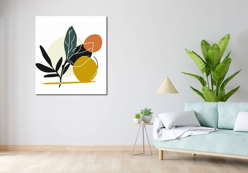 Obraz 90x100cm Elegancka Flora zdjęcie 2