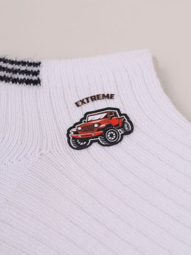 Skarpety stopki chłopięce dziecięce bawełniane autko 3PAK 27-30 YOCLUB na Arena.pl