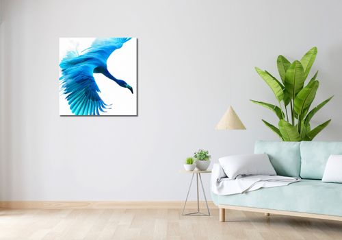 Obraz 70x70cm Błękitny Lot na Arena.pl
