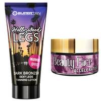 Supertan California Hollywood Legs + Słoiczek Beauty Face