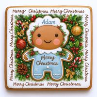 CIASTKO LUKROWANE MAMIK FAMILY ADAM ROZ.M KWADR RĘCZNIE ROBIONE