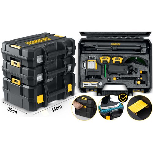 Laser krzyżowy w walizce + statyw Humberg HM-171 na Arena.pl