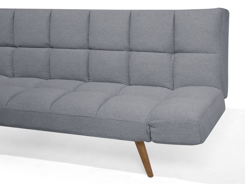 Sofa rozkładana jasnoszara INGARO zdjęcie 6