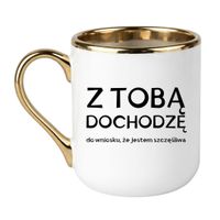 Elegant Biało-Złoty 330 ml