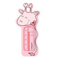 Babyono termometr pływający do kąpieli - Różowa Żyrafa