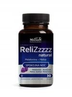 ReliZzzzz natural MELATONINA lawenda waleriana sen