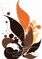 Plakat 20,5x28,4cm Ognie Jesienne