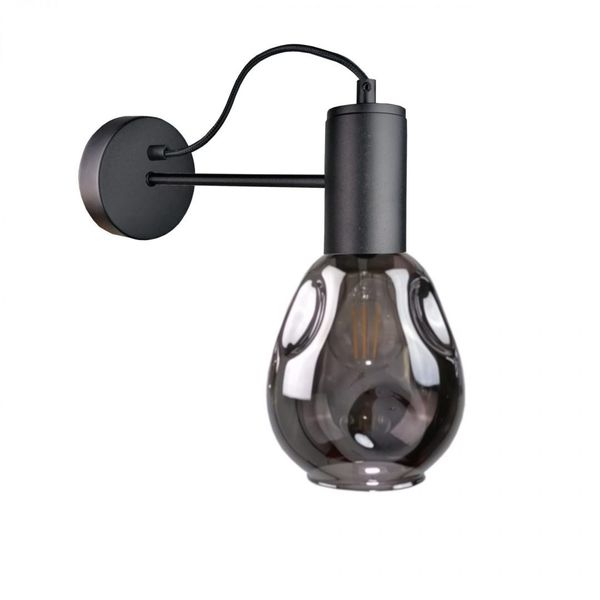 Kinkiet 1xE27 KARI BLACK zdjęcie 1