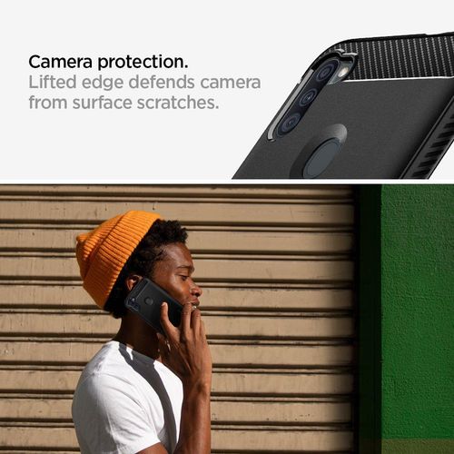 Spigen Rugged Armor Galaxy A11 Matte Black na Arena.pl