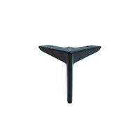 Nóżki do łóżek Senpo K5 metal czarny