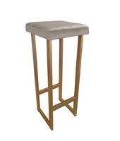 Hoker krzesło barowe ALEX 90cm podstawa złota MG09