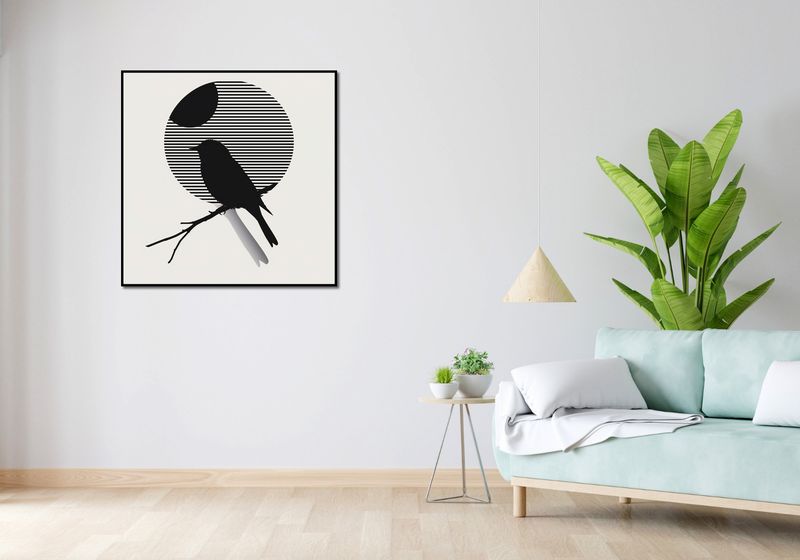 Plakat 90x90cm Kontrast Smukłości zdjęcie 4