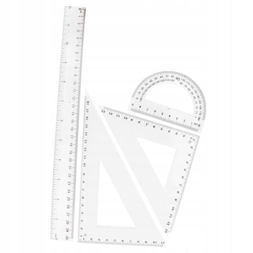 zestaw geometryczny 30cm 4el 2911 na Arena.pl