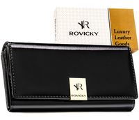 portfel damski skórzany rh-22-1-sh-r-5180 black