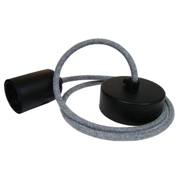 Podsufitka Sufitowa fi 100mm Czarna 1 otwór zdjęcie 9