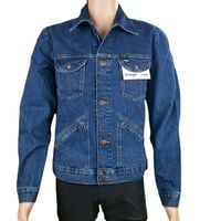 Męska kurtka jeansowa Wrangler 124MJ Western Jacket Regular W4MJUG923 roz.S