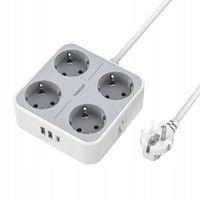 Listwa zasilająca TESSAN TS-302-C-GR