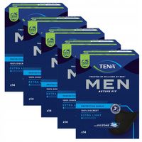 ZESTAW 5x14szt wkładka dla mężczyzn nietrzymanie moczu TENA MEN ACTIVE