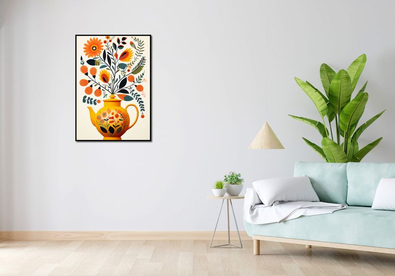 Plakat 64x90cm Bujna Herbata zdjęcie 4