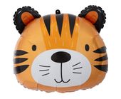 Balon foliowy Tygrysek głowa safari zoo zwierzątka 41x36 cm