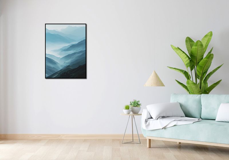 Plakat 60x80cm Między Chmurami zdjęcie 4