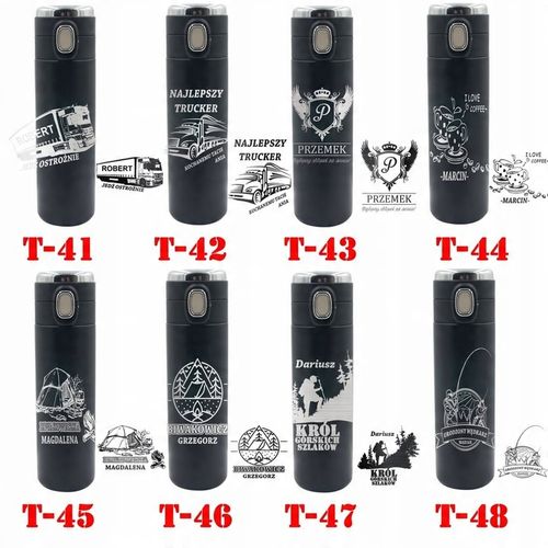 TERMOS KUBEK TERMICZNY na PREZENT dla NIEGO Taty Faceta Brata Wyświetlacz na Arena.pl