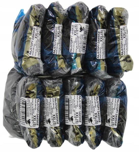 10x Rajstopy elastil 20 GRAFIT Dwa kliny 5-XXL zdjęcie 1