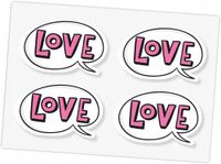 Naklejki ETYKIETY REKLAMOWE dowolny KSZTAŁT nadruk grafika LOGO 162 sztuki