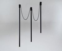 LAMPA sufitowa ALHA Y 9003 Shilo tuba OPRAWA downlight sople czarne