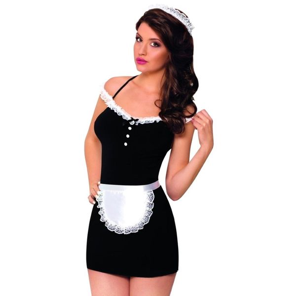 Strój pokojówki Jane SoftLine 1844 S/M zdjęcie 1