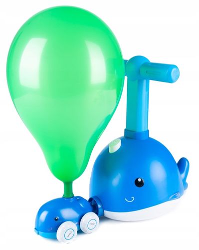 WYRZUTNIA SAMOCHODÓW RAKIET NAPĘD BALONOWY INTERAKTYWNA AUTO POMPKA PREZENT na Arena.pl