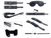 Secret Desires Black Bdsm Kit 8Pcs
