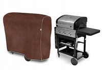 MEMBRANOWY Pokrowiec ochronny na grill L oval NIEPRZEMAKALNY