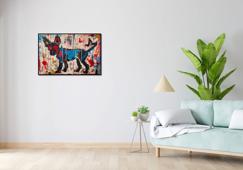 Plakat 86,4x56,8cm Miejski Pies zdjęcie 4