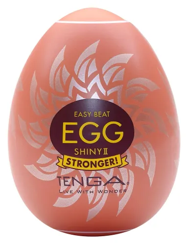 tenga egg shiny ii zestaw 6 sztuk - elastyczny model z teksturą gwiazdy na Arena.pl