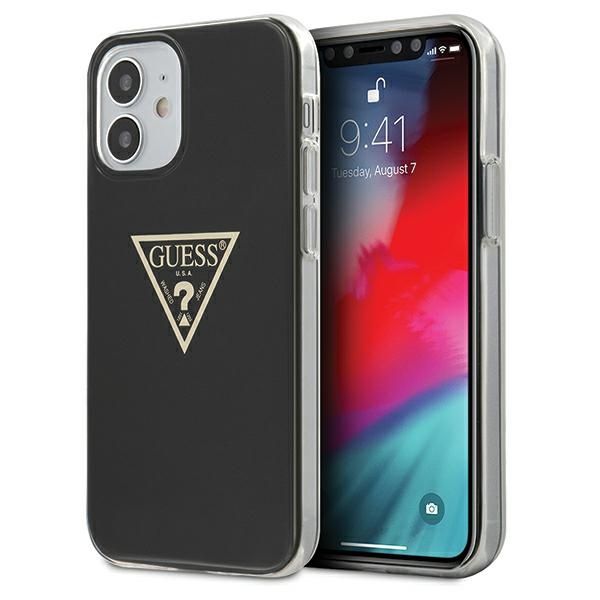 Etui Guess do iPhone 12 mini, Czarny zdjęcie 1
