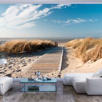 Fototapeta - Plaża Morza Północnego, Langeoog 300x231
