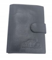 Always Wild - portfel męski skóra naturalna N4L-P-SCR/7858 Ciemny brązowy