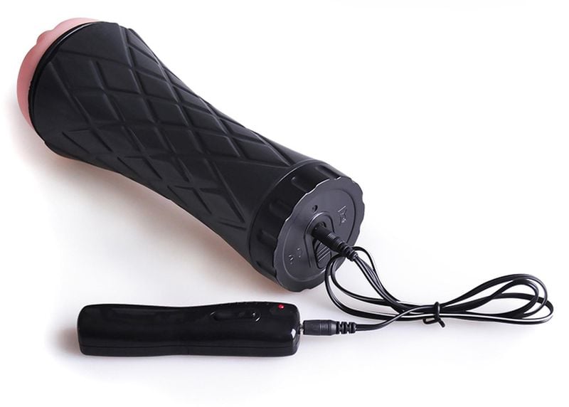 Sztuczna Pochwa Z Wibracjami Masturbator Latarka zdjęcie 9