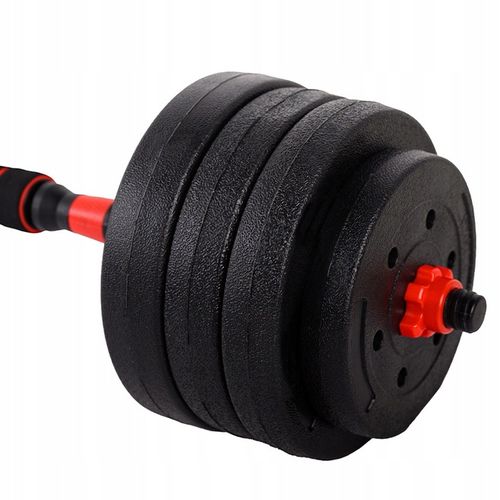 HANTLE BITUMICZNE REGULOWANE 2x20 KG+SZTANGA+UCHWYTY KETTLEBELL RP12-40 na Arena.pl
